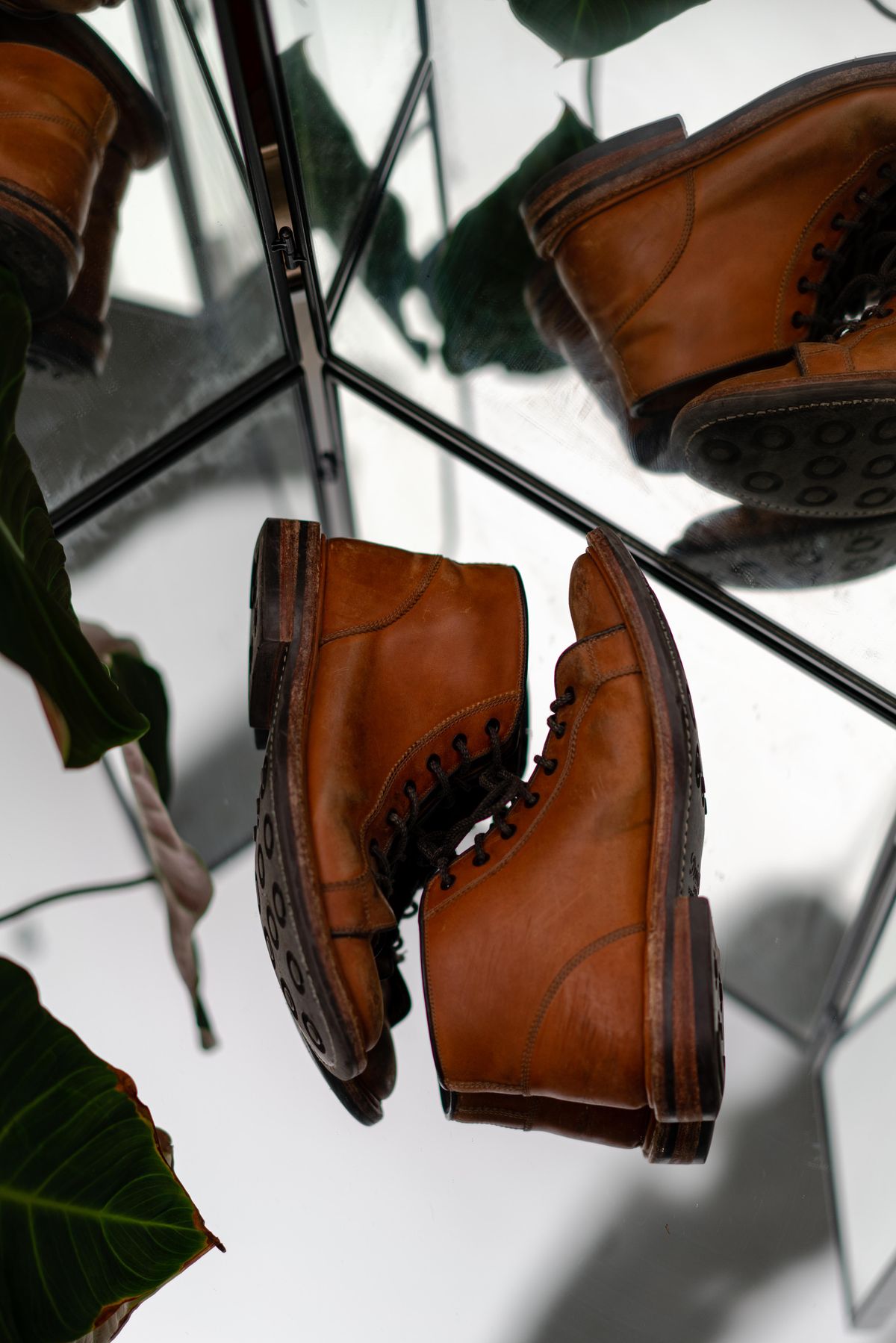 Photo by van504 on March 5, 2023 of the Tricker's Ethan Monkey Boot in Teck Shell Cordovan.