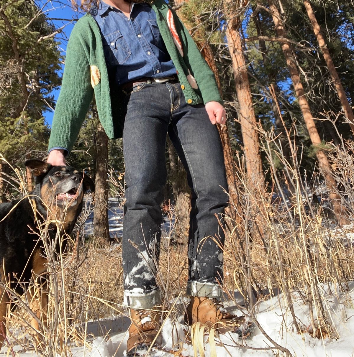 Photo by zander on February 6, 2023 of the Nicks BuilderPro in Seidel MaxSupport Tan Roughout.