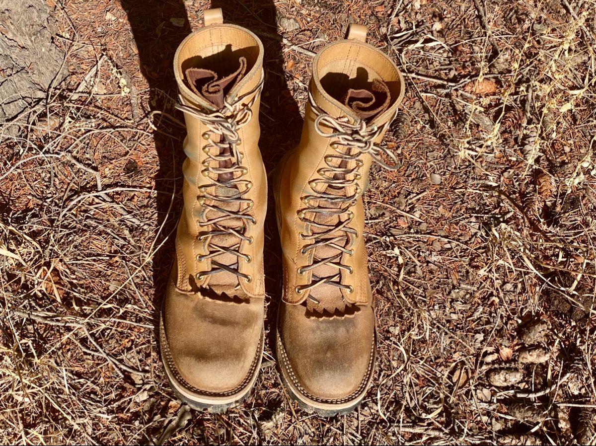 Photo by zander on February 6, 2023 of the Nicks BuilderPro in Seidel MaxSupport Tan Roughout.