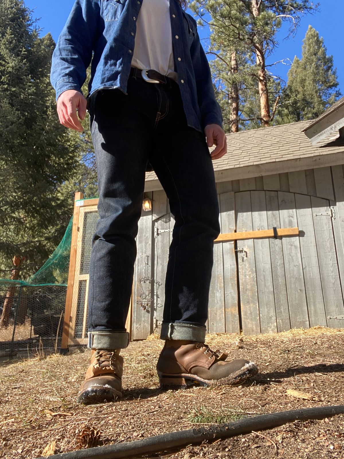 Photo by zander on March 6, 2023 of the Nicks BuilderPro in Seidel MaxSupport Tan Roughout.
