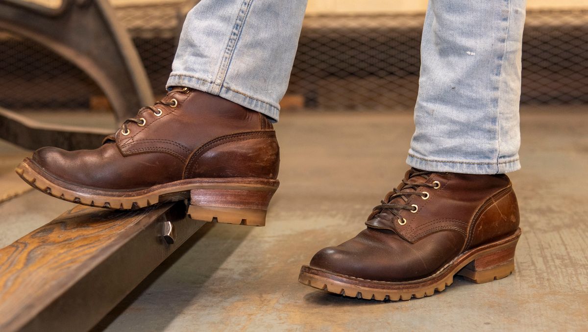 Photo by jimmy3roller on April 5, 2024 of the Nicks MTO in Horween Whiskey Predator.