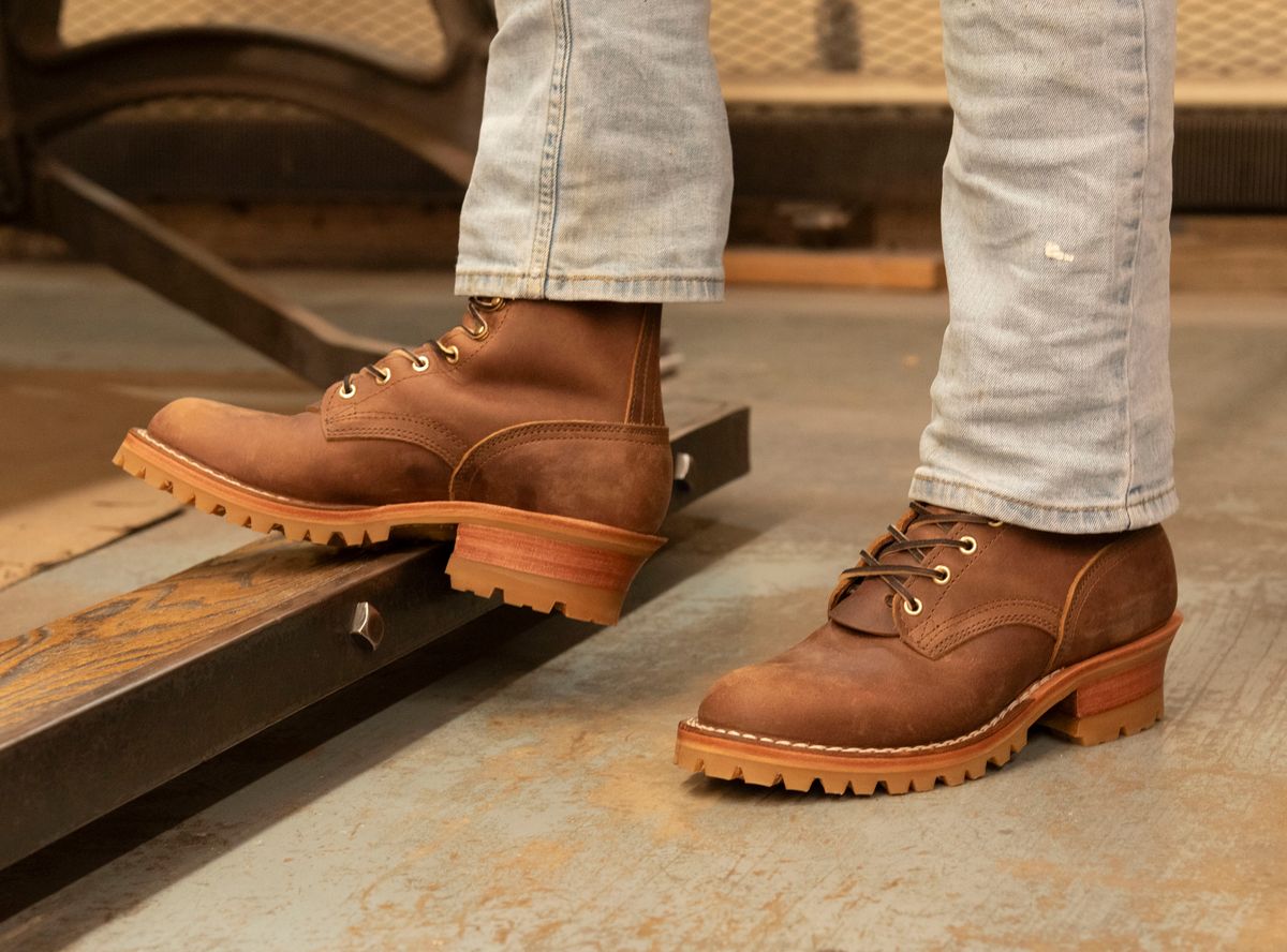 Photo by jimmy3roller on October 2, 2023 of the Nicks MTO in Horween Whiskey Predator.