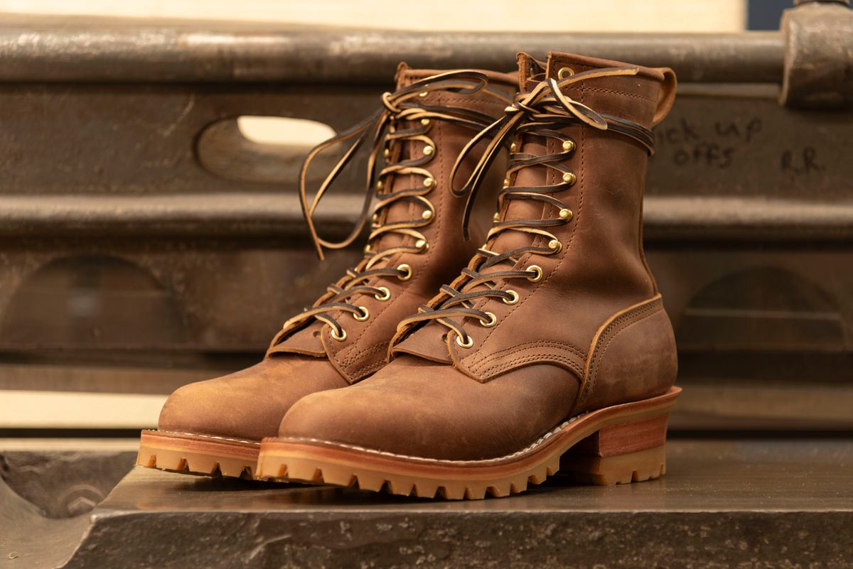 Photo by jimmy3roller on October 2, 2023 of the Nicks MTO in Horween Whiskey Predator.