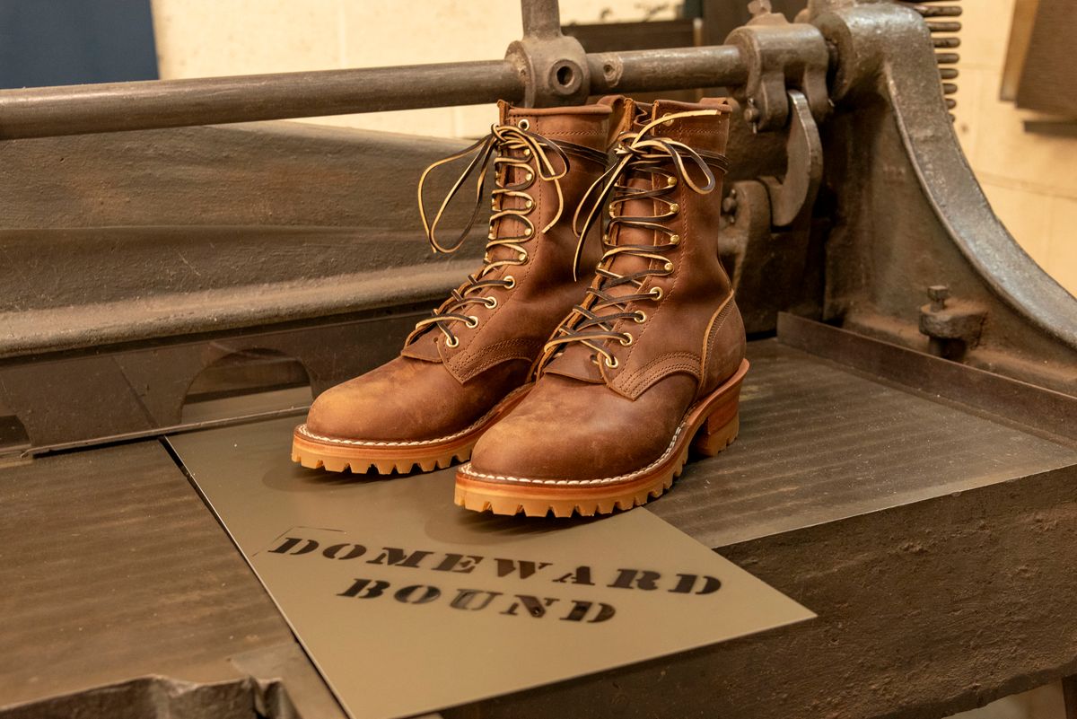 Photo by jimmy3roller on October 2, 2023 of the Nicks MTO in Horween Whiskey Predator.