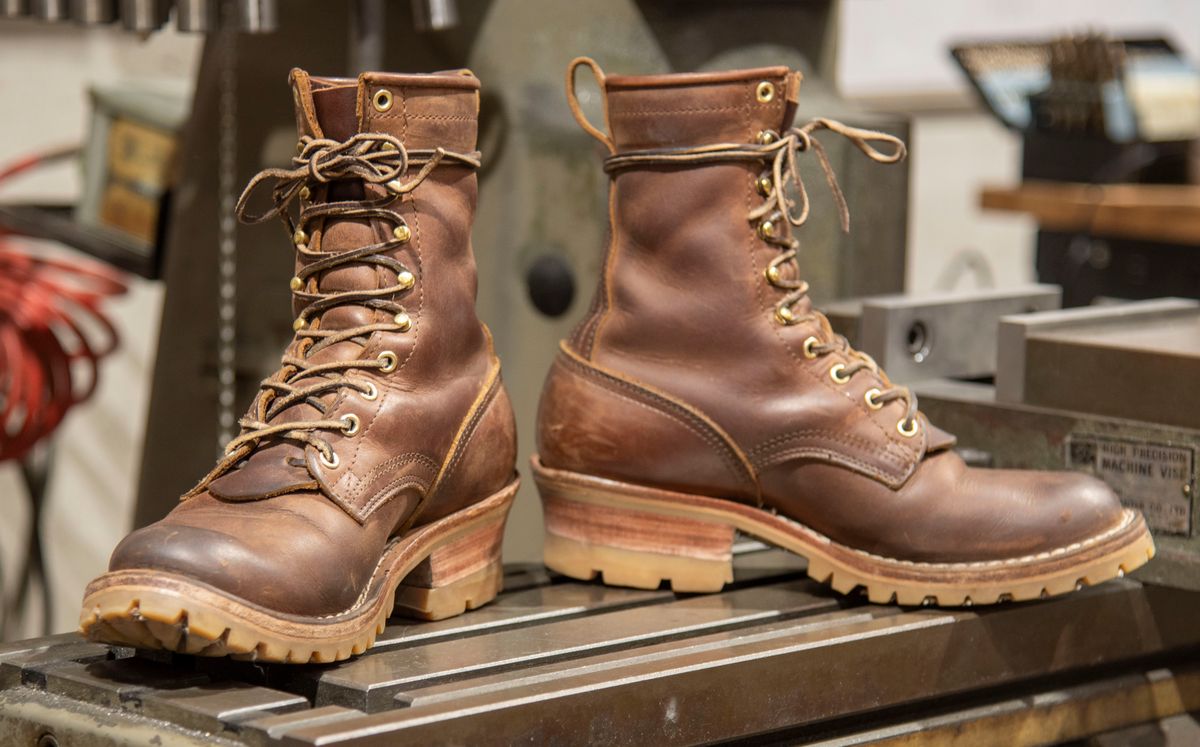Photo by jimmy3roller on January 6, 2024 of the Nicks MTO in Horween Whiskey Predator.