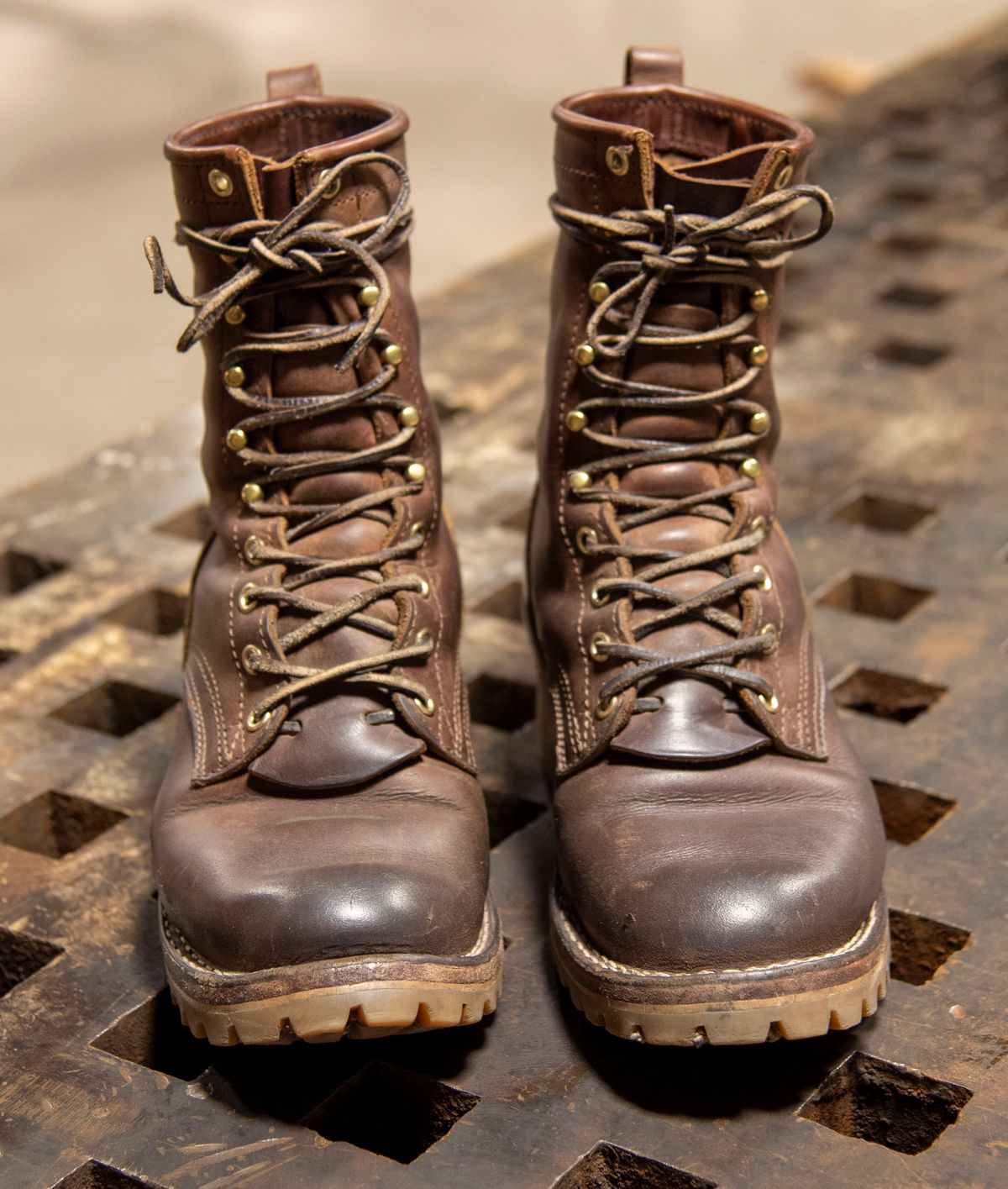 Photo by jimmy3roller on February 5, 2024 of the Nicks MTO in Horween Whiskey Predator.