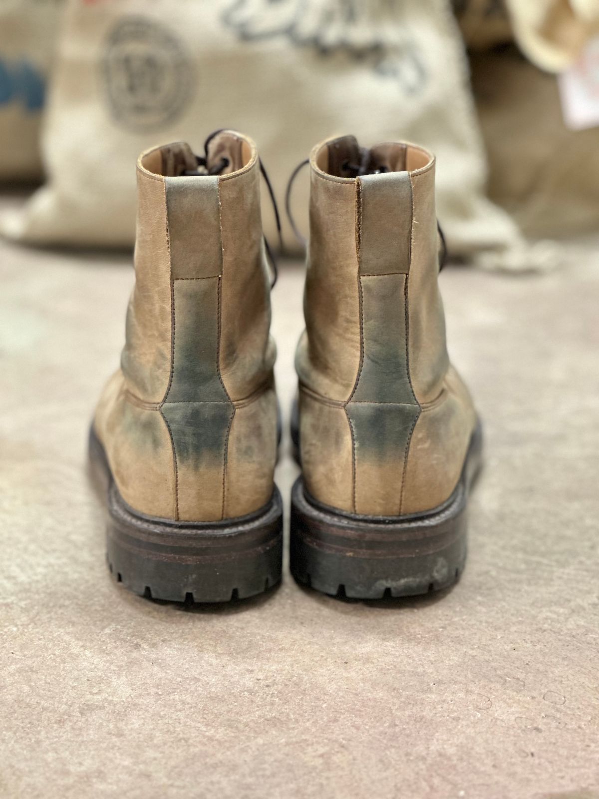 Photo by tailoredgoat on February 6, 2023 of the Crockett & Jones Grizedale in Horween Bronze Oiled Sides.