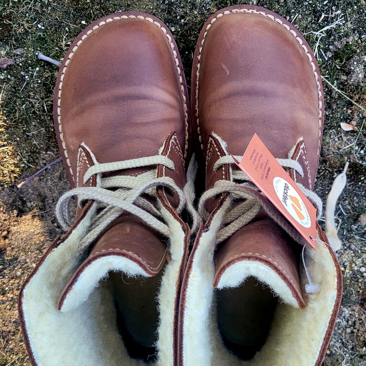 Photo by Das_Bones on October 8, 2024 of the Duckfeet Odense in Terracare Cocoa.