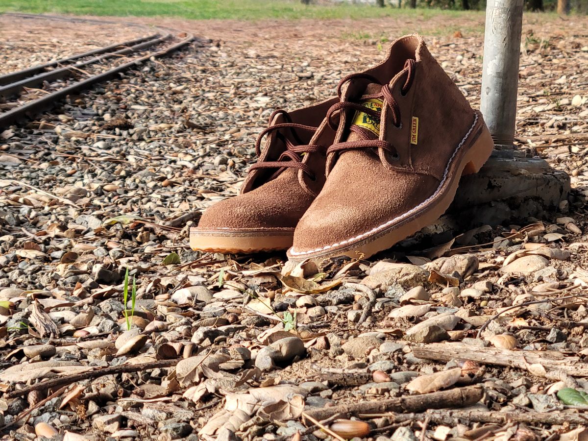 Photo by Das_Bones on November 1, 2023 of the Jim Green Vellie in Chestnut Tan Full Grain.