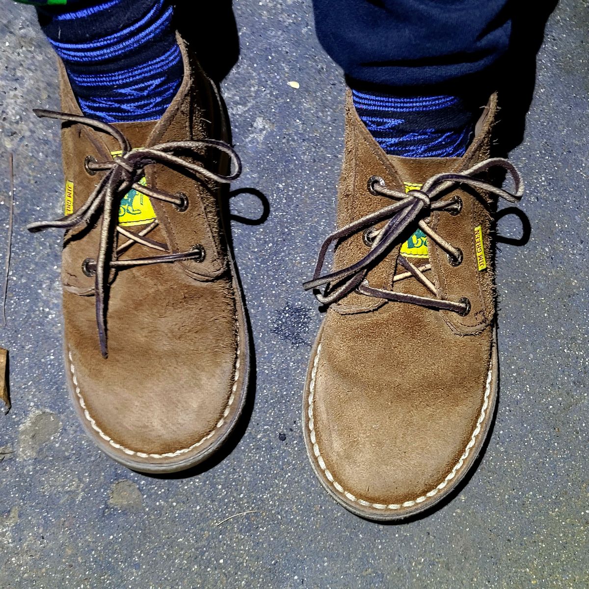 Photo by Das_Bones on January 6, 2024 of the Jim Green Vellie in Chestnut Tan Full Grain.