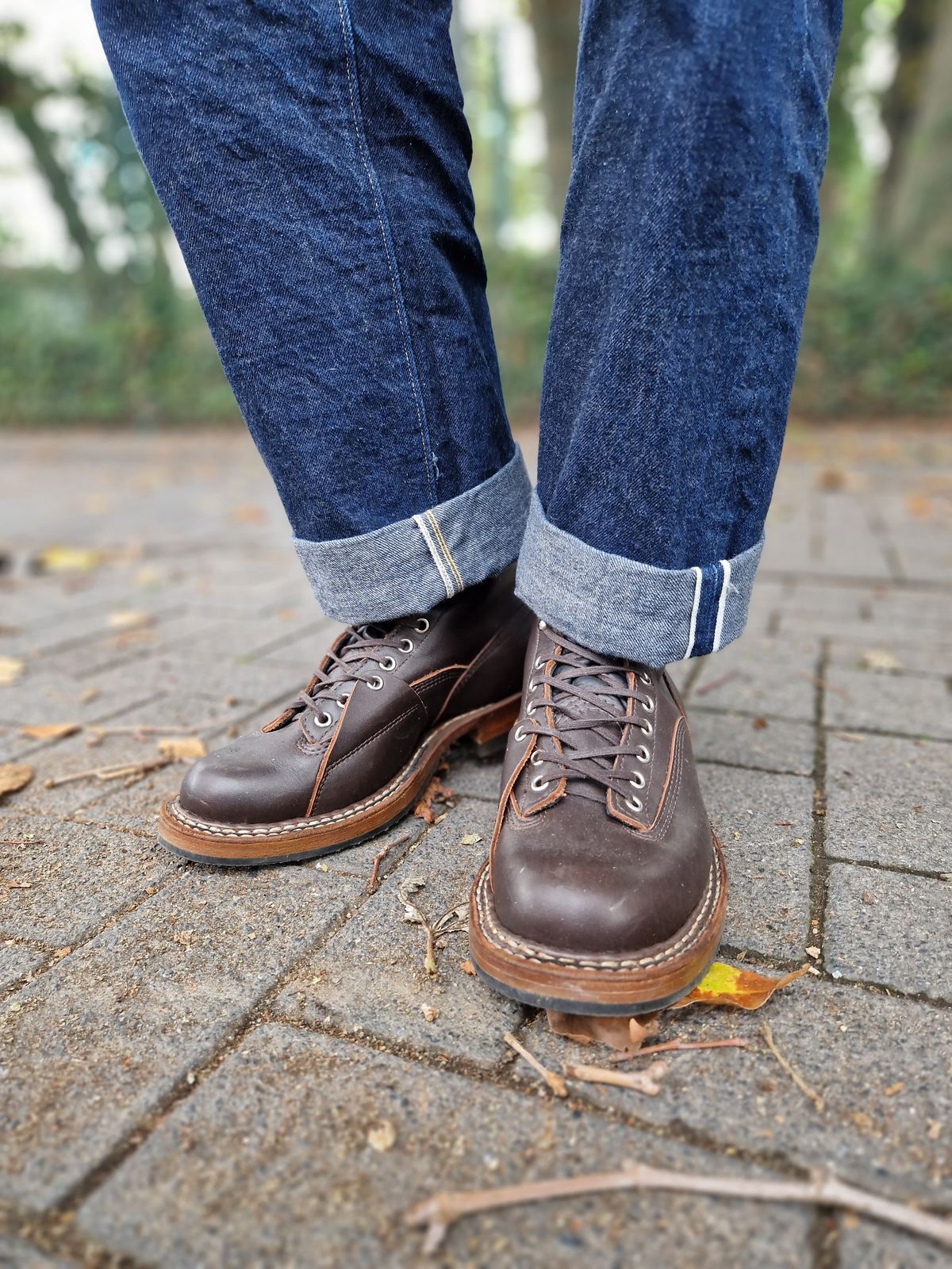 Photo by Chris007 on November 4, 2023 of the White's x Stitchdown Wallace LTT Boot in Seidel Brown Dress.