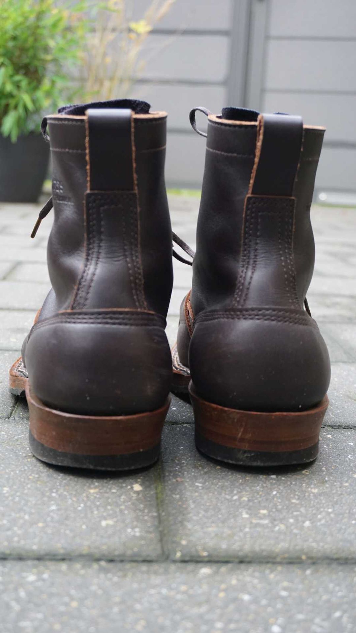 Photo by Chris007 on November 4, 2023 of the White's x Stitchdown Wallace LTT Boot in Seidel Brown Dress.