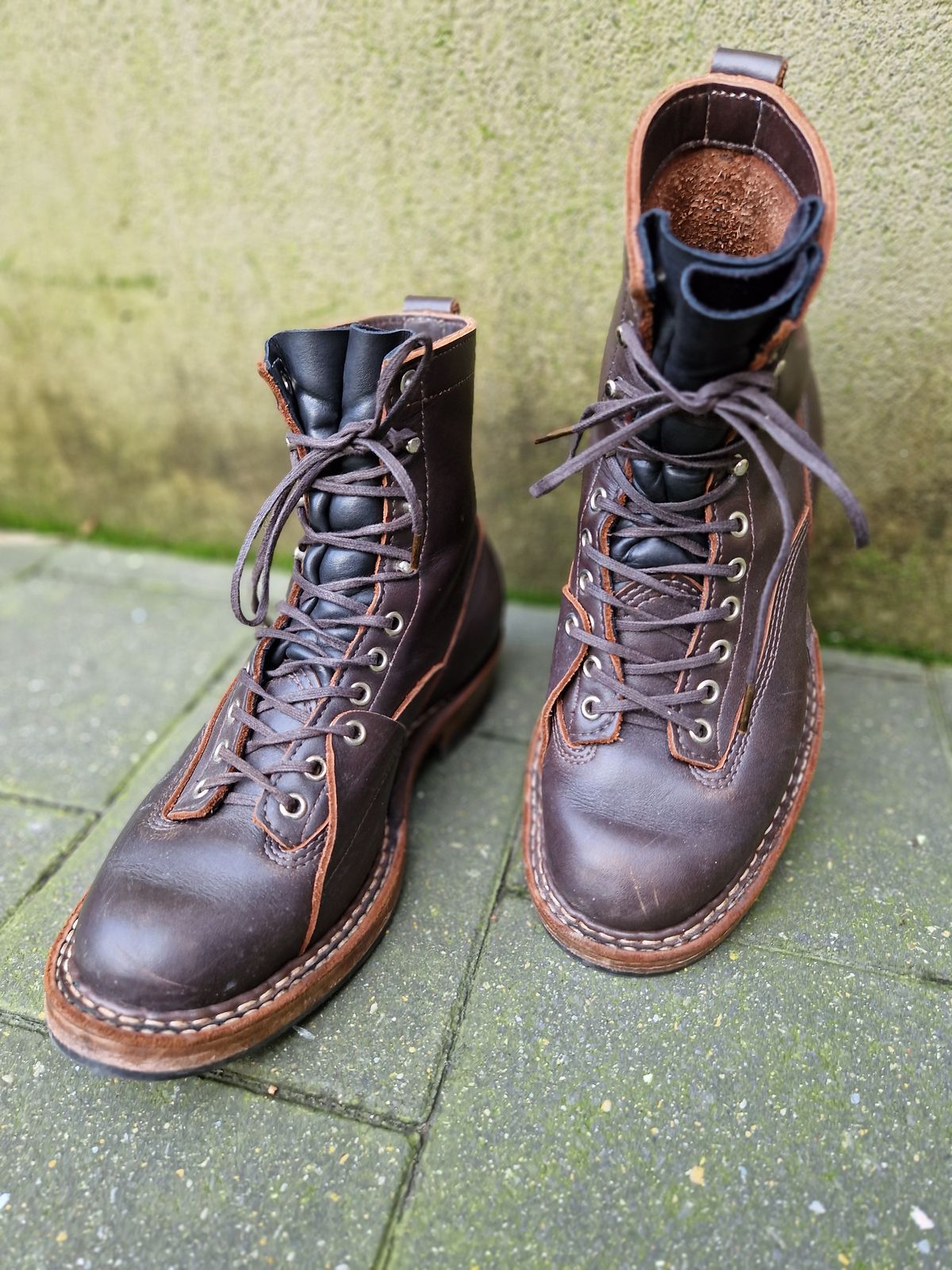 Photo by Chris007 on January 2, 2024 of the White's x Stitchdown Wallace LTT Boot in Seidel Brown Dress.