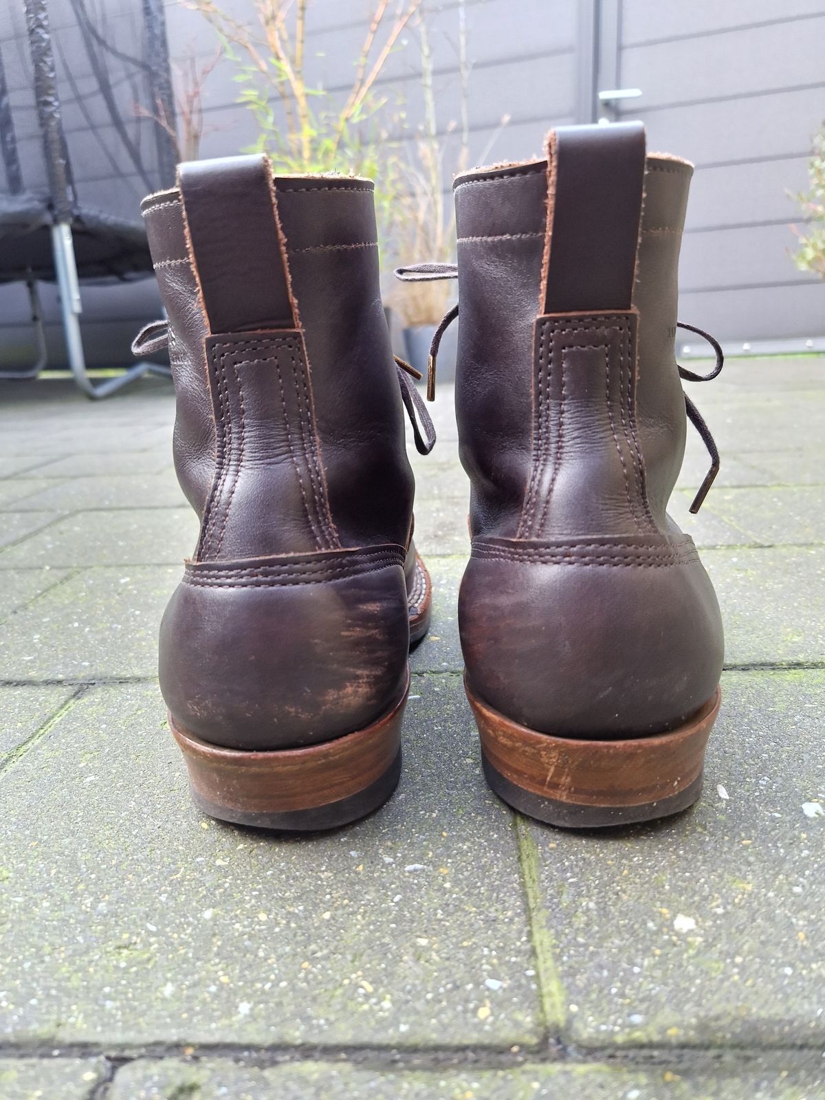 Photo by Chris007 on January 2, 2024 of the White's x Stitchdown Wallace LTT Boot in Seidel Brown Dress.