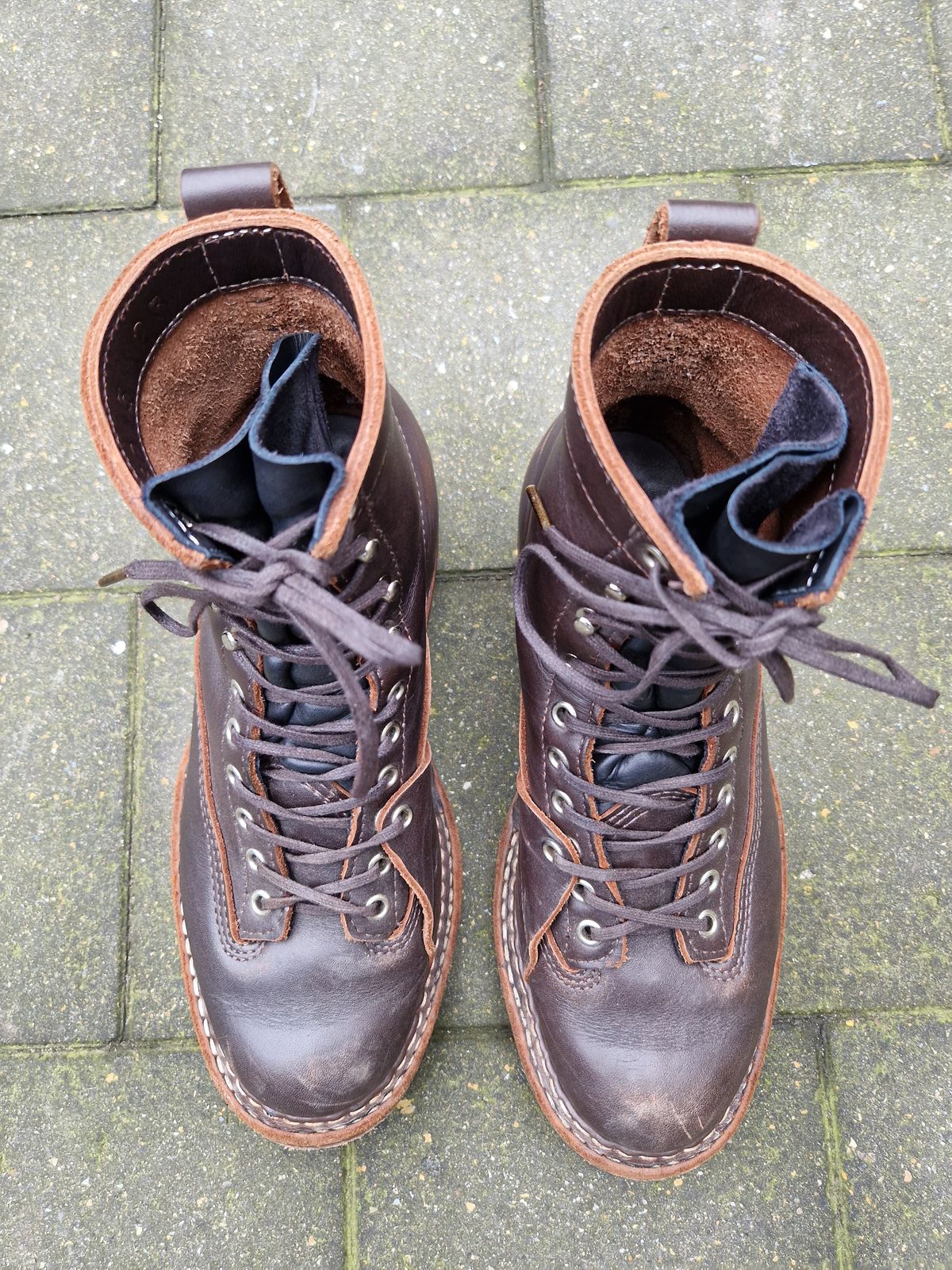 Photo by Chris007 on February 3, 2024 of the White's x Stitchdown Wallace LTT Boot in Seidel Brown Dress.