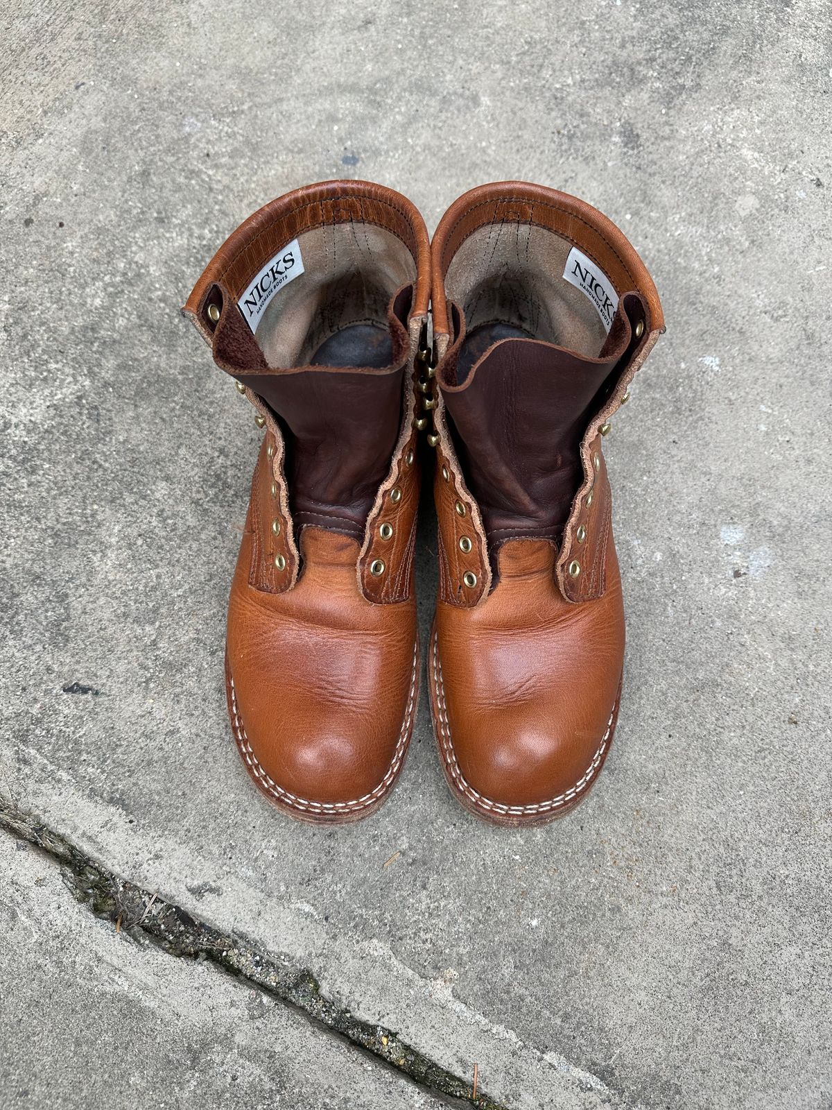 Photo by colton2e on March 4, 2024 of the Nicks Robert in Horween Natural Dublin.