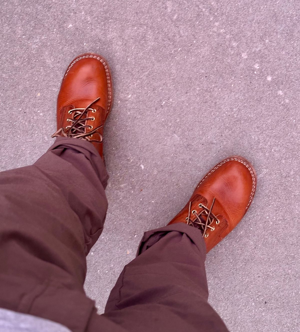 Photo by colton2e on March 4, 2024 of the Nicks Robert in Horween Natural Dublin.