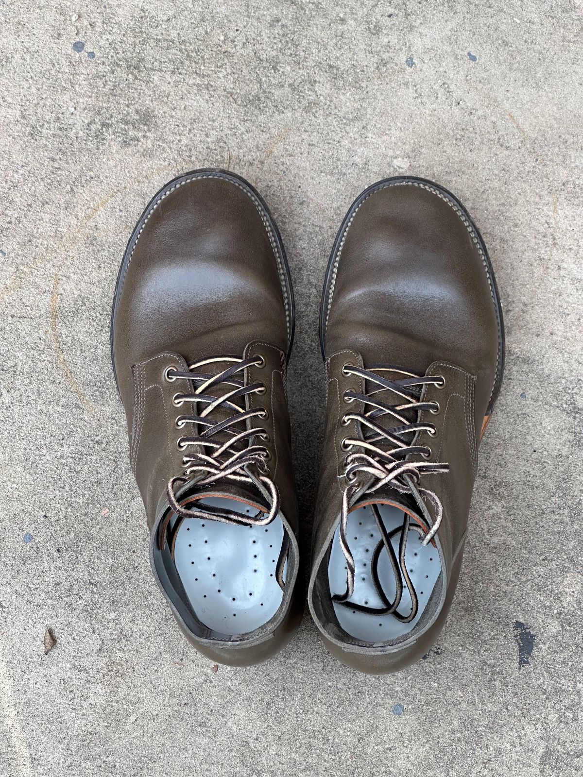 Photo by colton2e on December 5, 2023 of the Viberg Boondocker in Maryam Olive TPR Horsebutt.