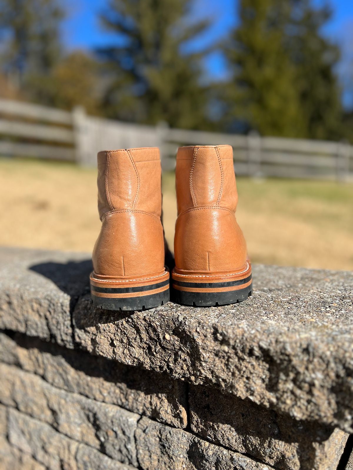 Photo by wesleyprice on February 4, 2024 of the Grant Stone Ottawa Boot in Incas Natural Kangaroo.
