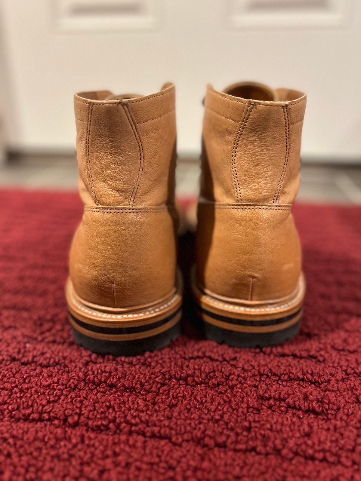 Photo by wesleyprice on March 6, 2024 of the Grant Stone Ottawa Boot in Incas Natural Kangaroo.