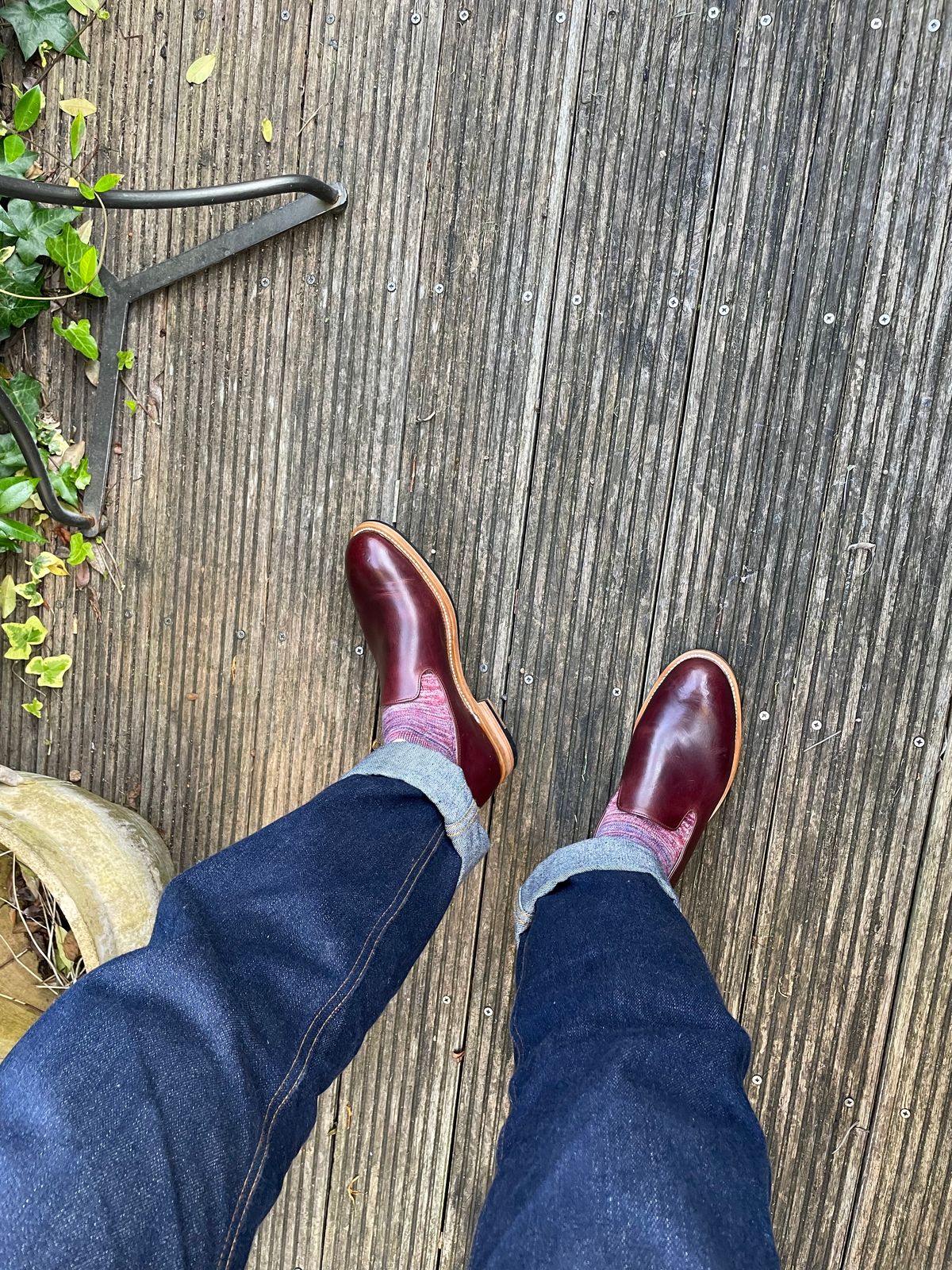Photo by ferment on October 6, 2023 of the 2120 Handcrafted Loafer in 4-5oz. Chrome Tanned Leather.