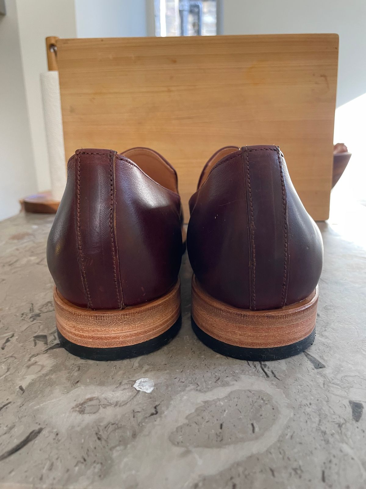 Photo by ferment on October 6, 2023 of the 2120 Handcrafted Loafer in 4-5oz. Chrome Tanned Leather.