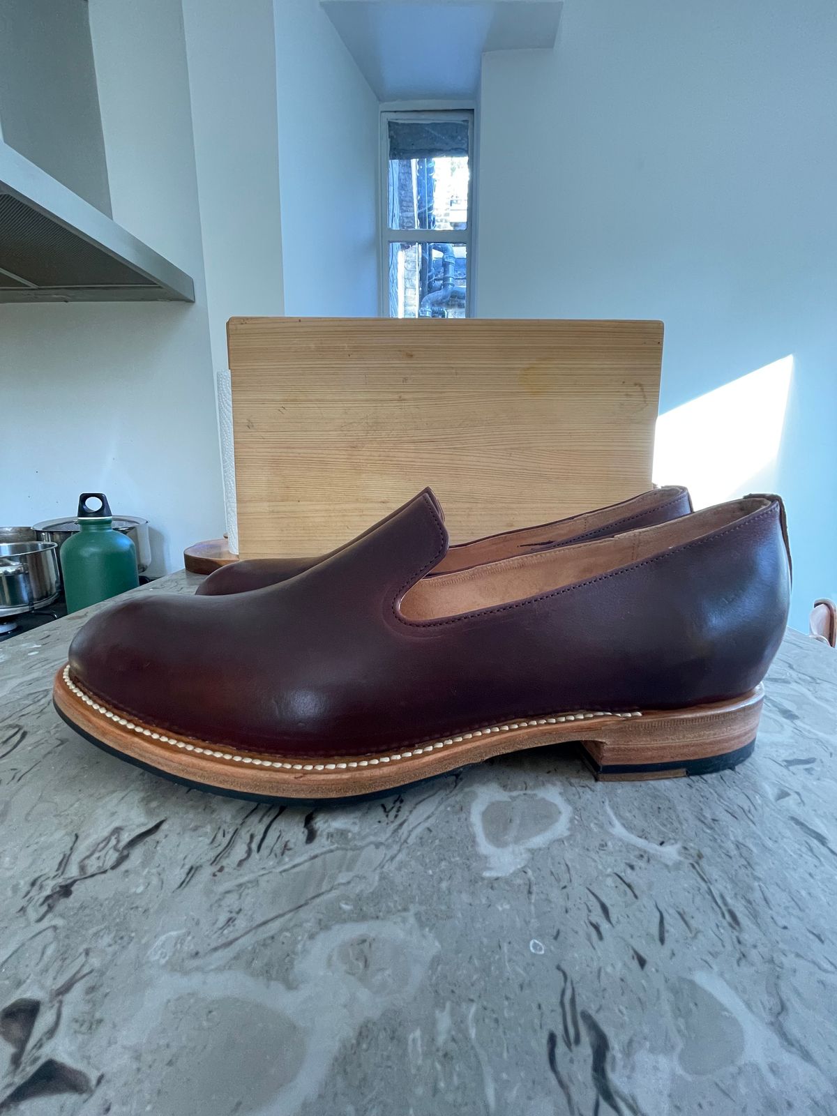 Photo by ferment on October 6, 2023 of the 2120 Handcrafted Loafer in 4-5oz. Chrome Tanned Leather.