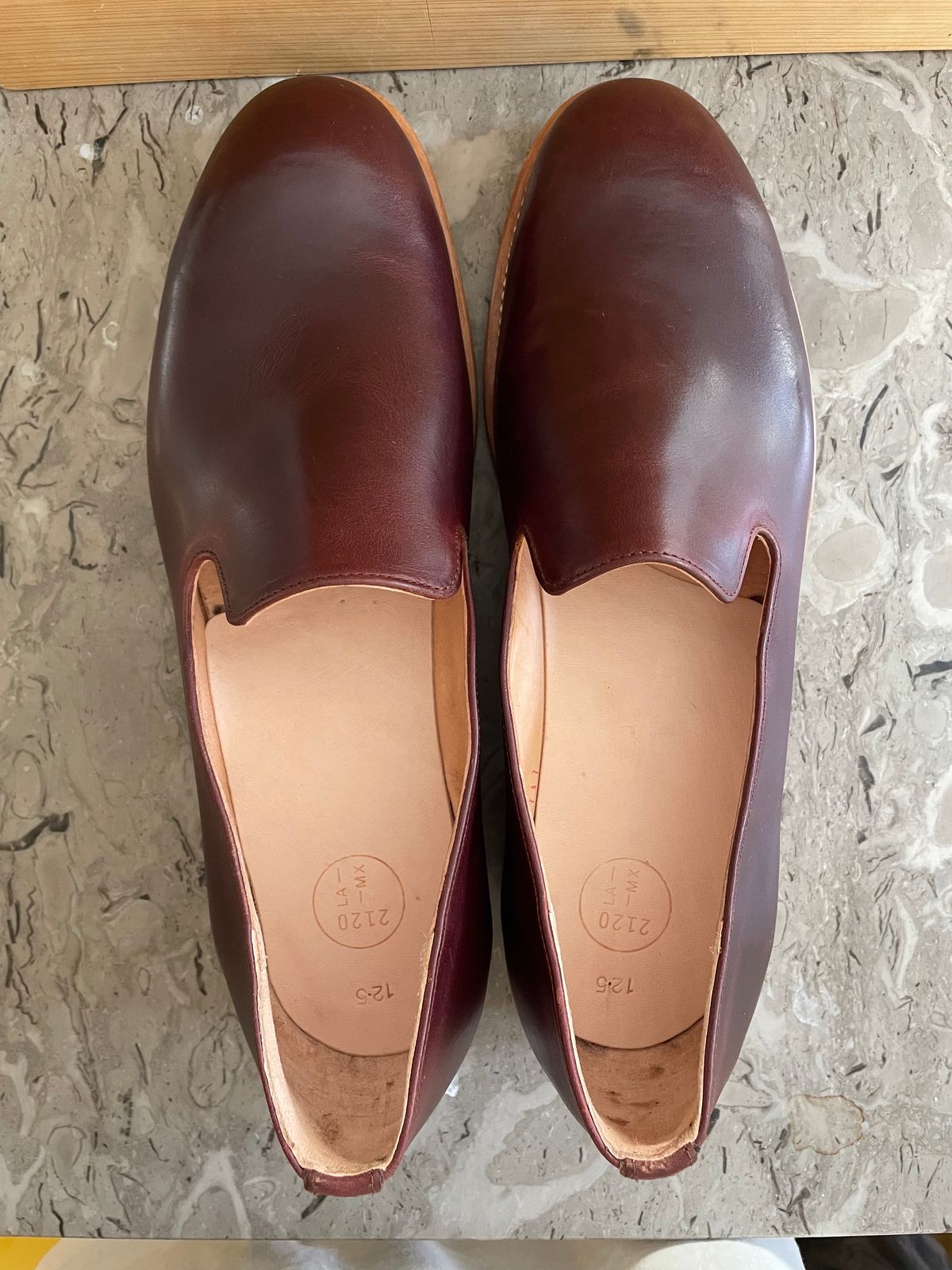 Photo by ferment on October 6, 2023 of the 2120 Handcrafted Loafer in 4-5oz. Chrome Tanned Leather.