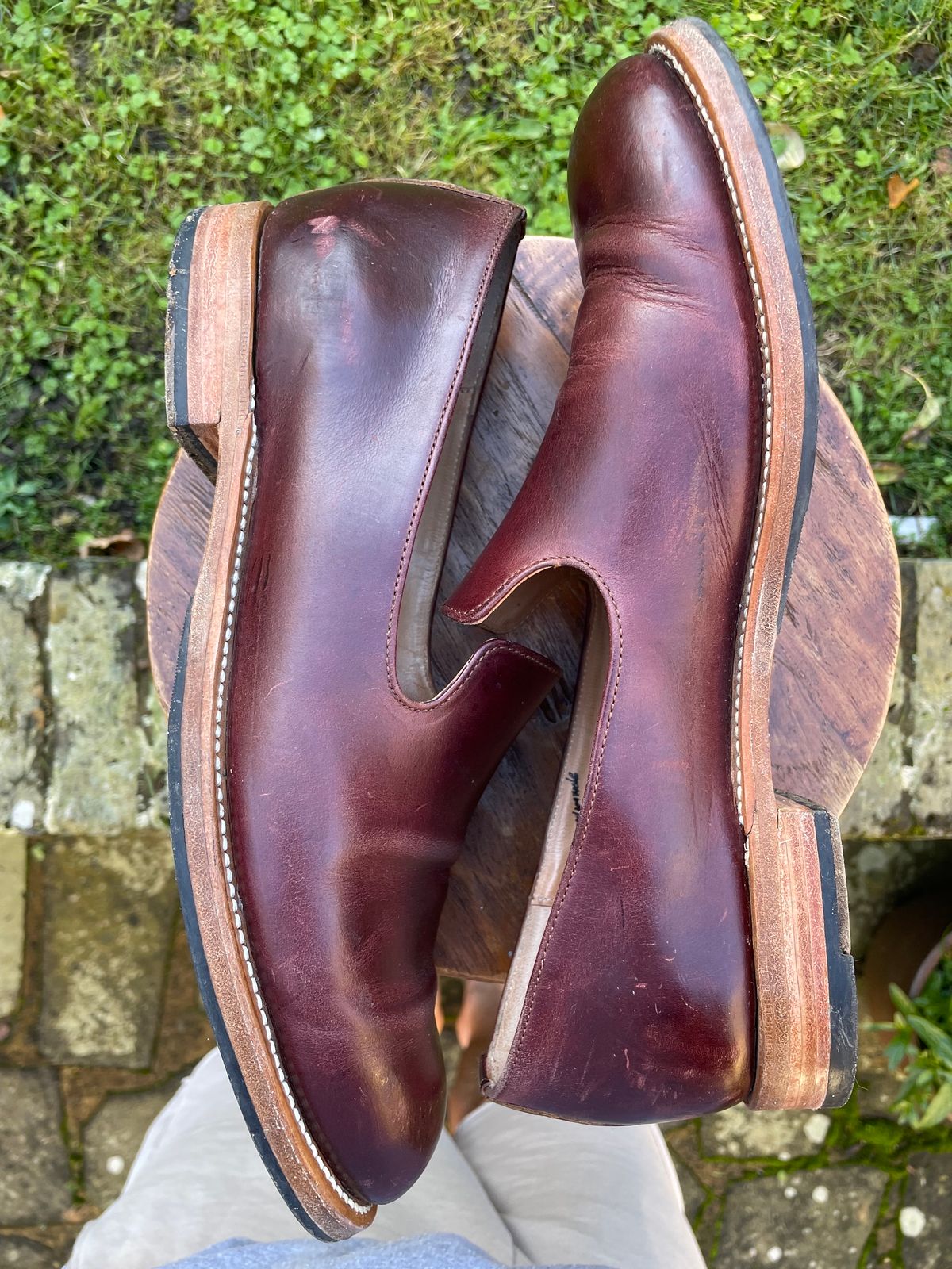Photo by ferment on November 5, 2023 of the 2120 Handcrafted Loafer in 4-5oz. Chrome Tanned Leather.