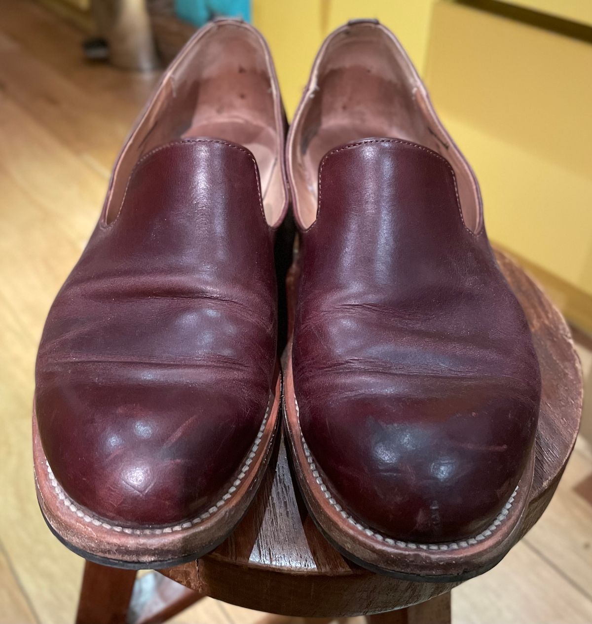 Photo by ferment on December 5, 2023 of the 2120 Handcrafted Loafer in 4-5oz. Chrome Tanned Leather.
