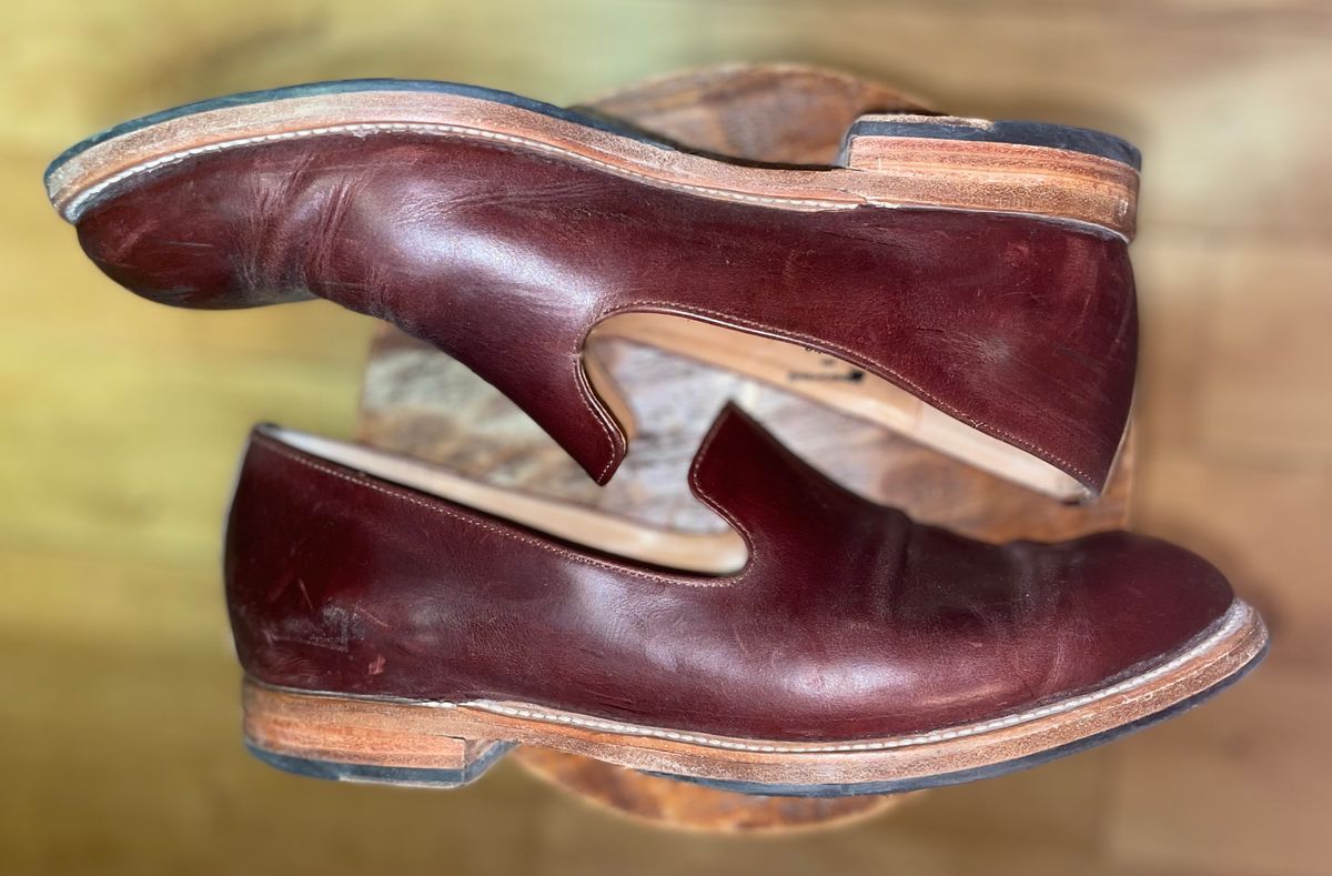 Photo by ferment on December 5, 2023 of the 2120 Handcrafted Loafer in 4-5oz. Chrome Tanned Leather.