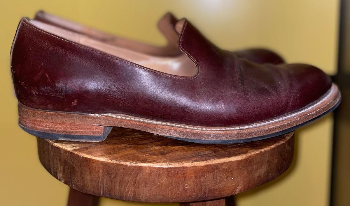 Photo by ferment on December 5, 2023 of the 2120 Handcrafted Loafer in 4-5oz. Chrome Tanned Leather.