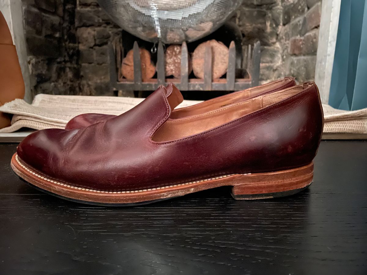 Photo by ferment on January 5, 2024 of the 2120 Handcrafted Loafer in 4-5oz. Chrome Tanned Leather.