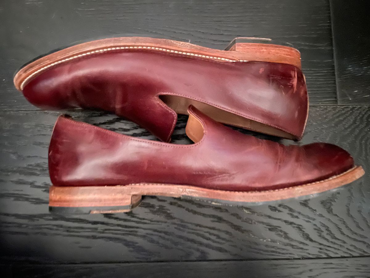 Photo by ferment on January 5, 2024 of the 2120 Handcrafted Loafer in 4-5oz. Chrome Tanned Leather.
