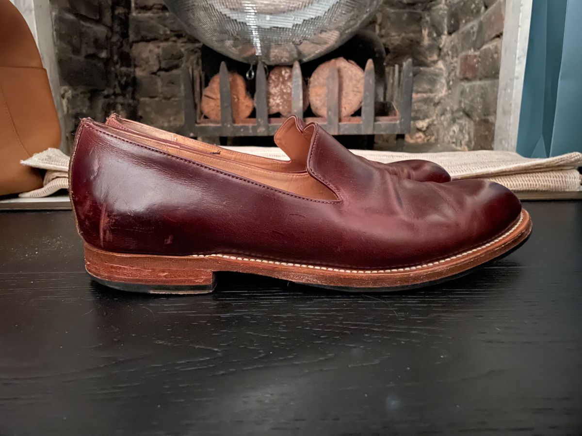 Photo by ferment on January 5, 2024 of the 2120 Handcrafted Loafer in 4-5oz. Chrome Tanned Leather.