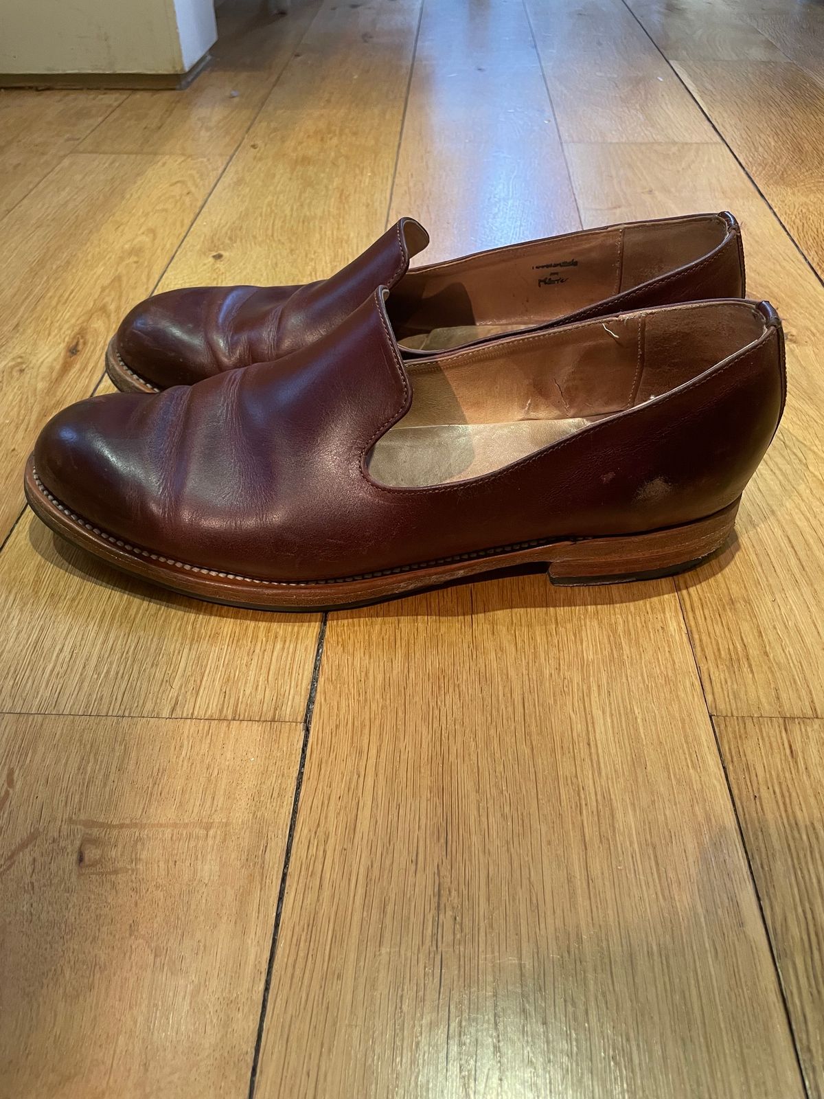 Photo by ferment on February 4, 2024 of the 2120 Handcrafted Loafer in 4-5oz. Chrome Tanned Leather.