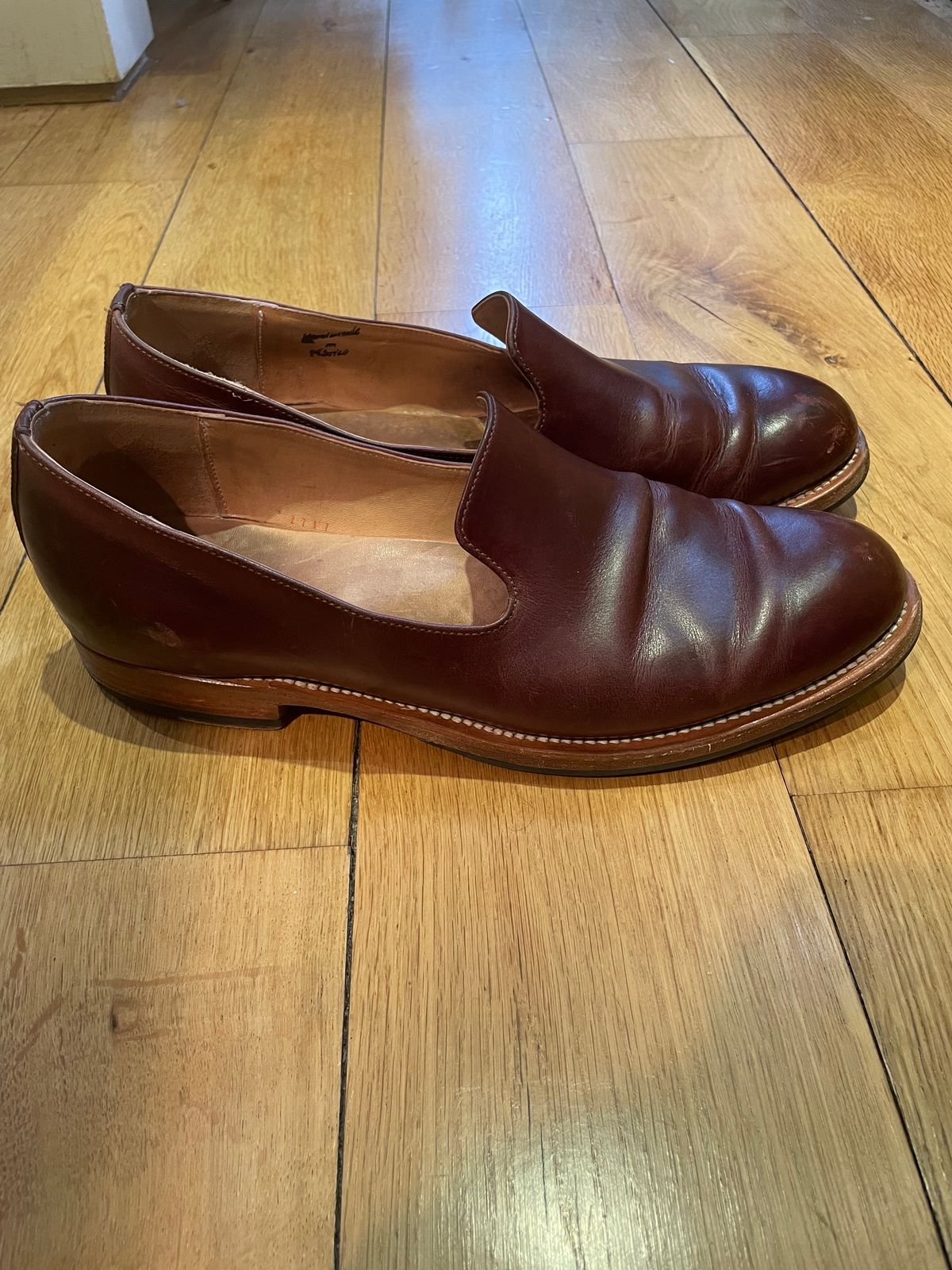 Photo by ferment on February 4, 2024 of the 2120 Handcrafted Loafer in 4-5oz. Chrome Tanned Leather.
