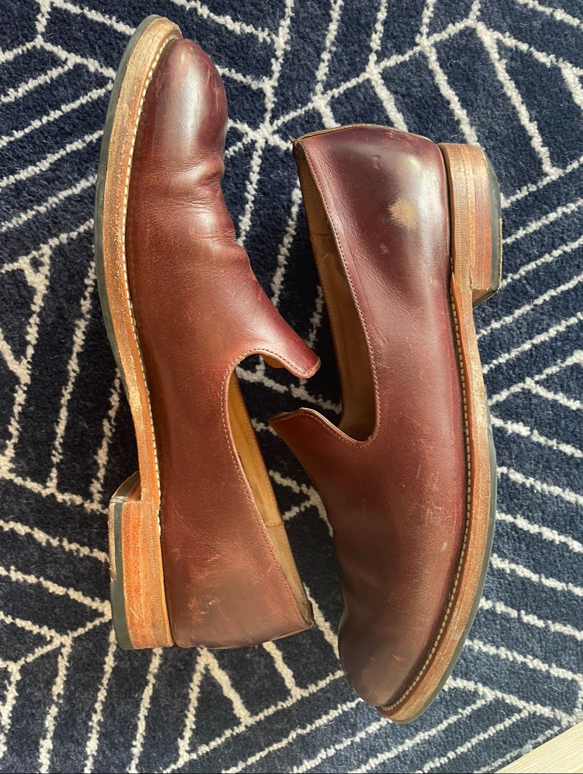 Photo by ferment on March 5, 2024 of the 2120 Handcrafted Loafer in 4-5oz. Chrome Tanned Leather.