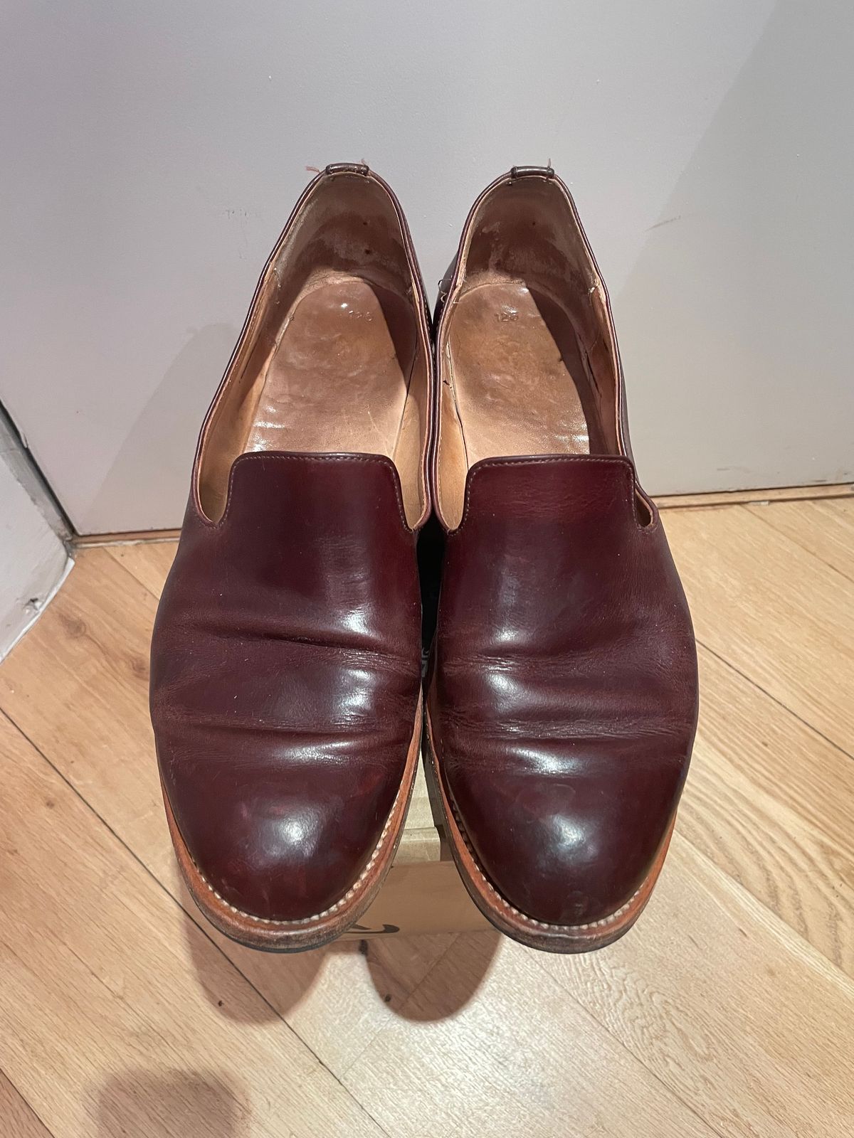 Photo by ferment on April 5, 2024 of the 2120 Handcrafted Loafer in 4-5oz. Chrome Tanned Leather.