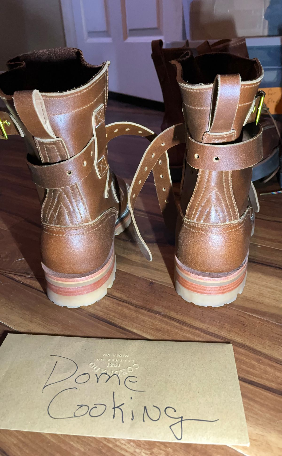 Photo by pherble on November 3, 2025 of the Nicks TankerPro in Ember Waxed Flesh.