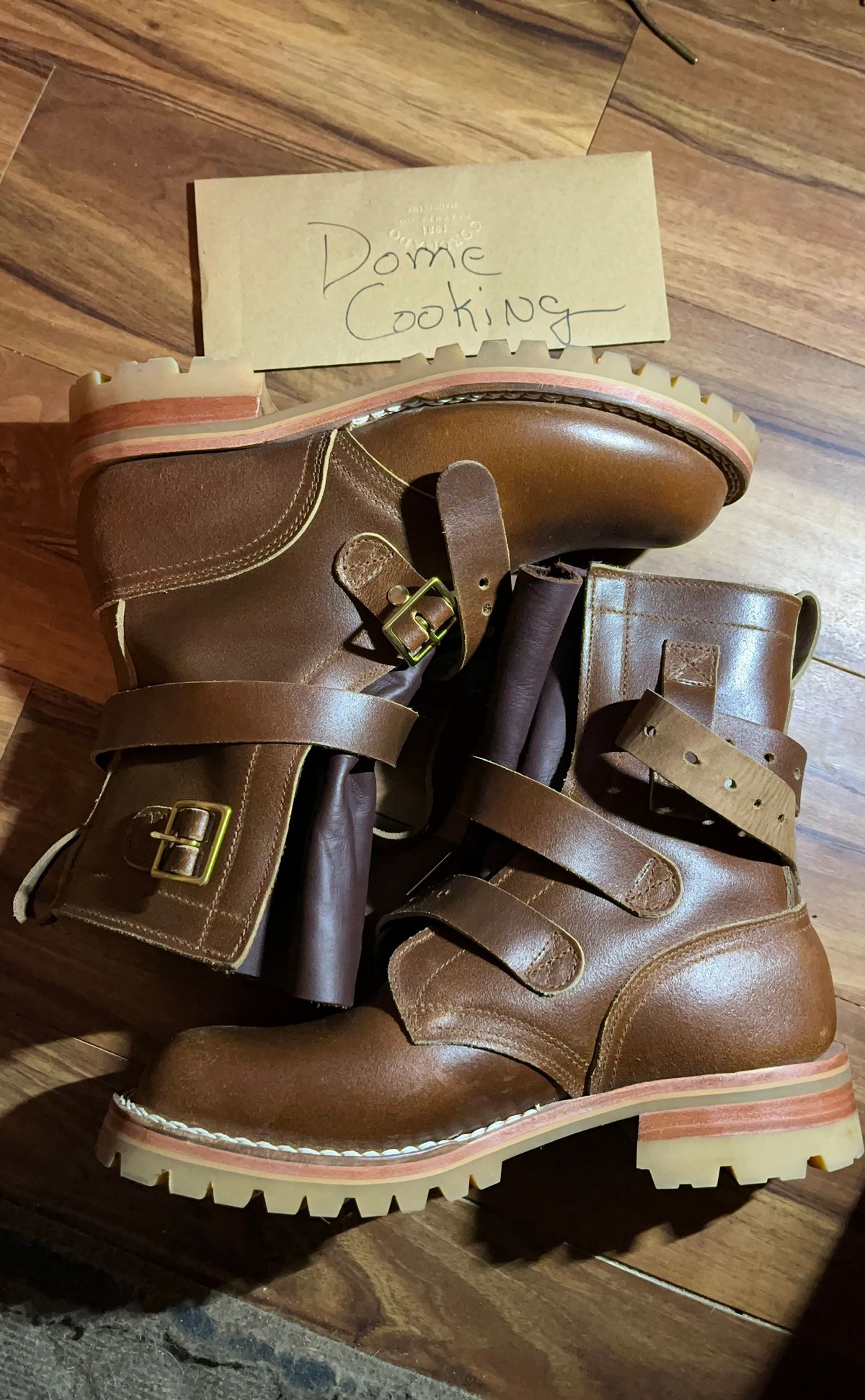 Photo by pherble on November 3, 2025 of the Nicks TankerPro in Ember Waxed Flesh.