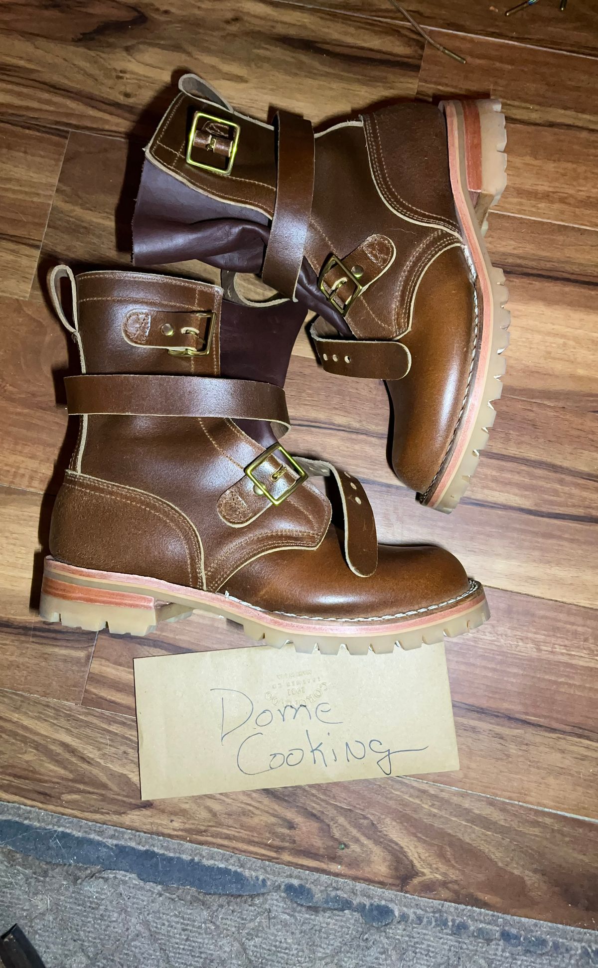 Photo by pherble on November 3, 2025 of the Nicks TankerPro in Ember Waxed Flesh.