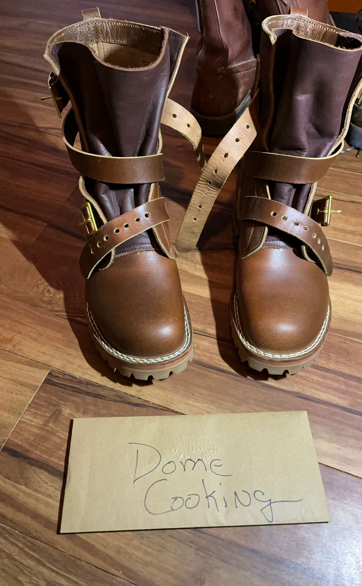 Photo by pherble on November 3, 2025 of the Nicks TankerPro in Ember Waxed Flesh.