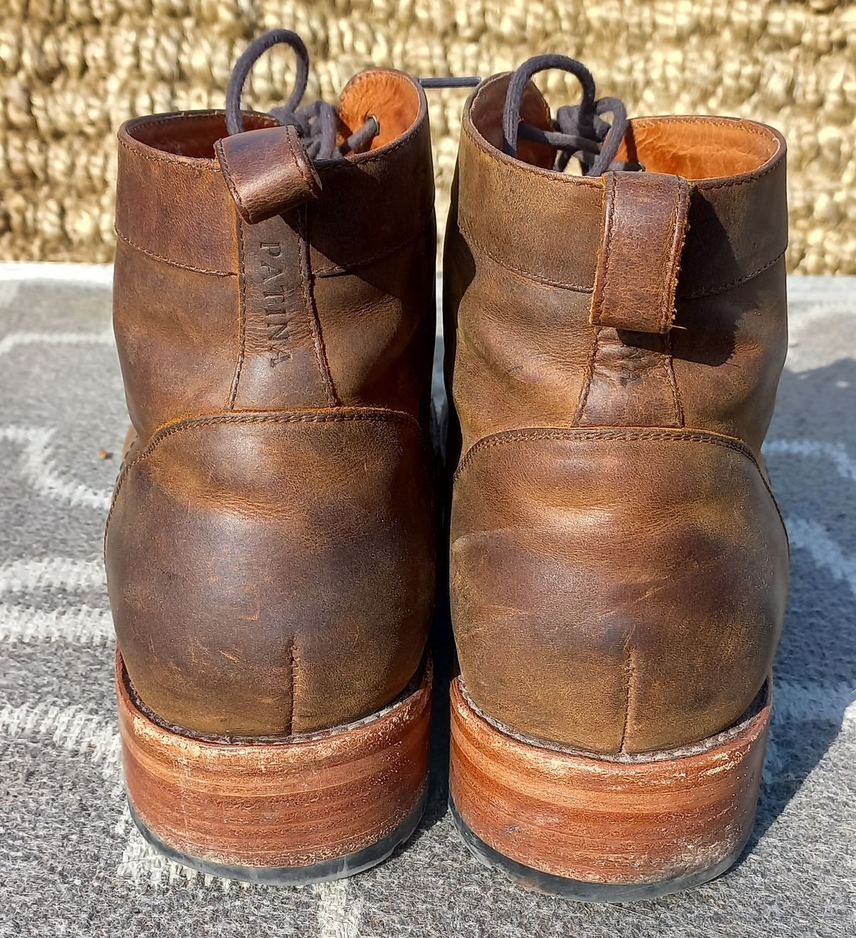 Photo by brypadilla on March 4, 2023 of the Patina Welted Brooklyn Boot in Unknown Leather.