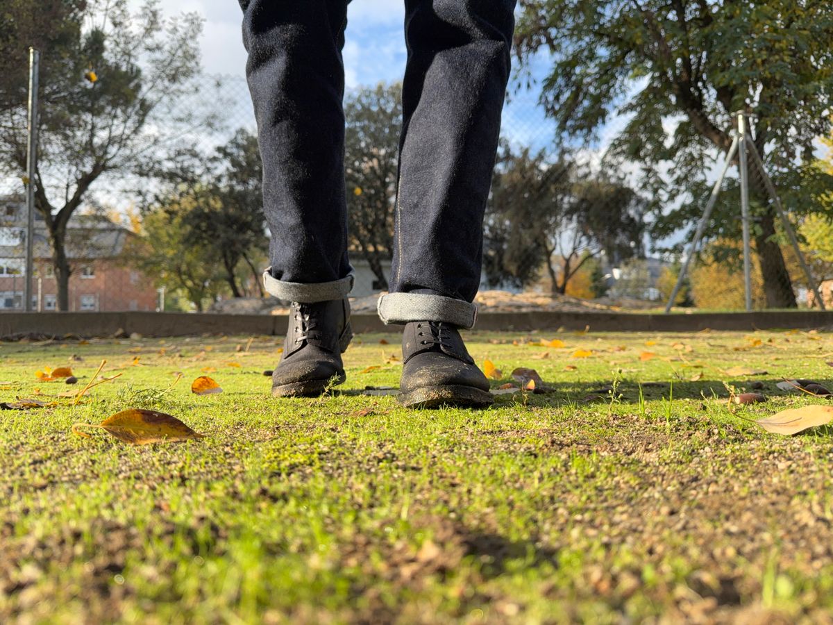 Photo by Spaniarddh on November 9, 2024 of the Clinch Yeager Boots in Degermann Black Gustave Cowhide.