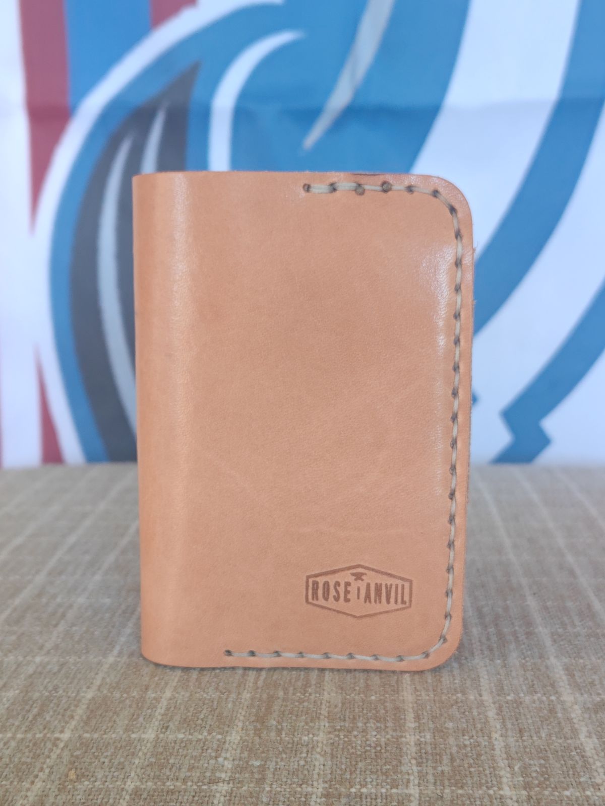Photo by PodJr on October 2, 2025 of the Rose Anvil Togo Wallet in Wickett & Craig Tan.