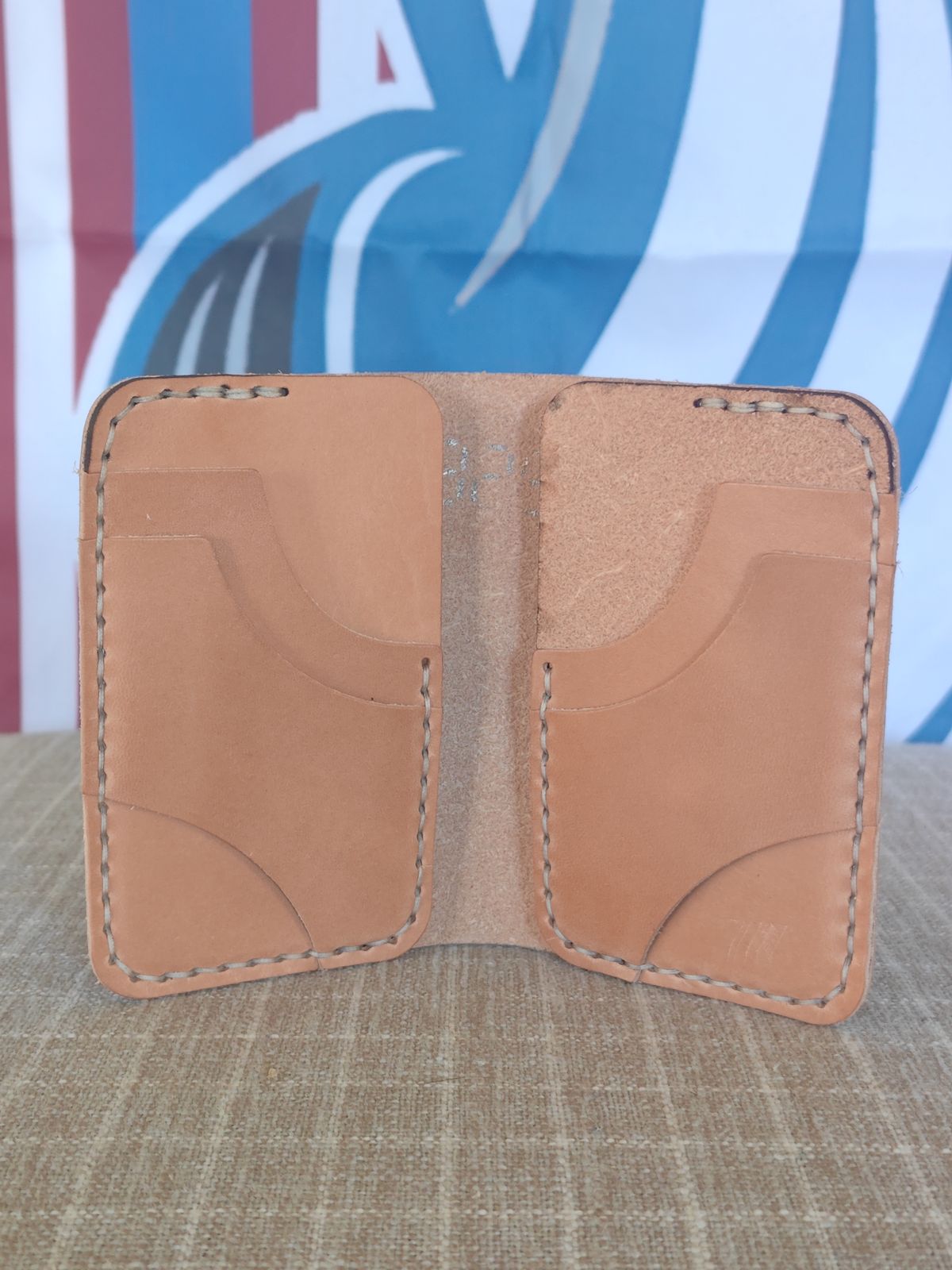 Photo by PodJr on October 2, 2025 of the Rose Anvil Togo Wallet in Wickett & Craig Tan.