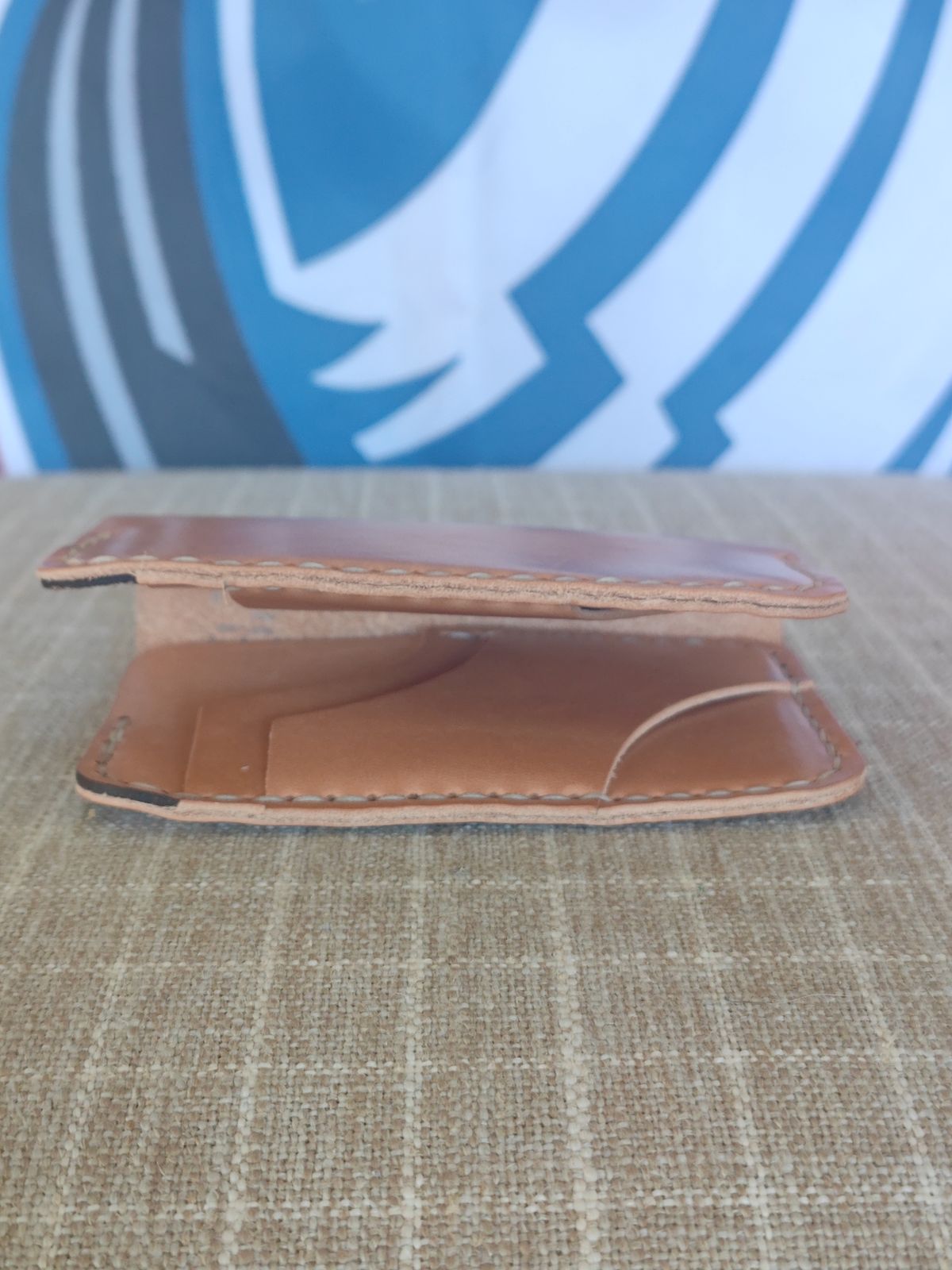 Photo by PodJr on October 2, 2025 of the Rose Anvil Togo Wallet in Wickett & Craig Tan.