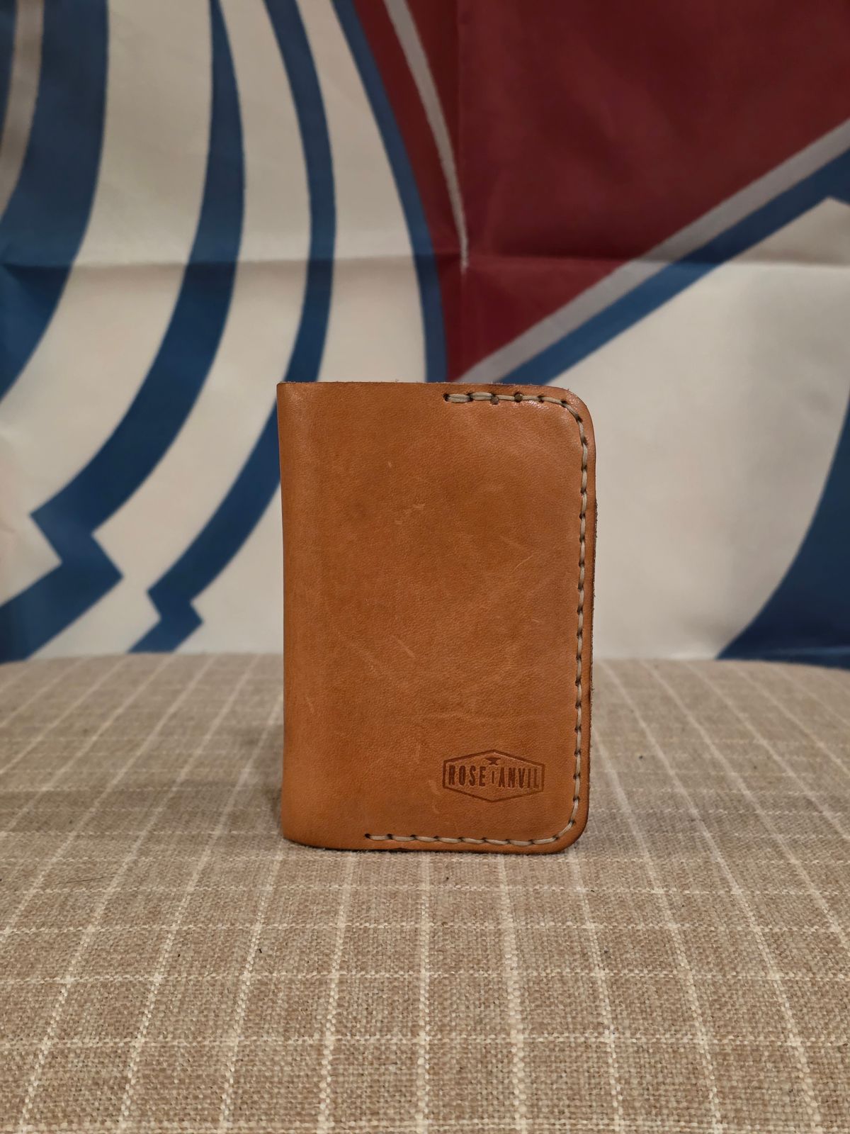 Photo by PodJr on November 6, 2025 of the Rose Anvil Togo Wallet in Wickett & Craig Tan.
