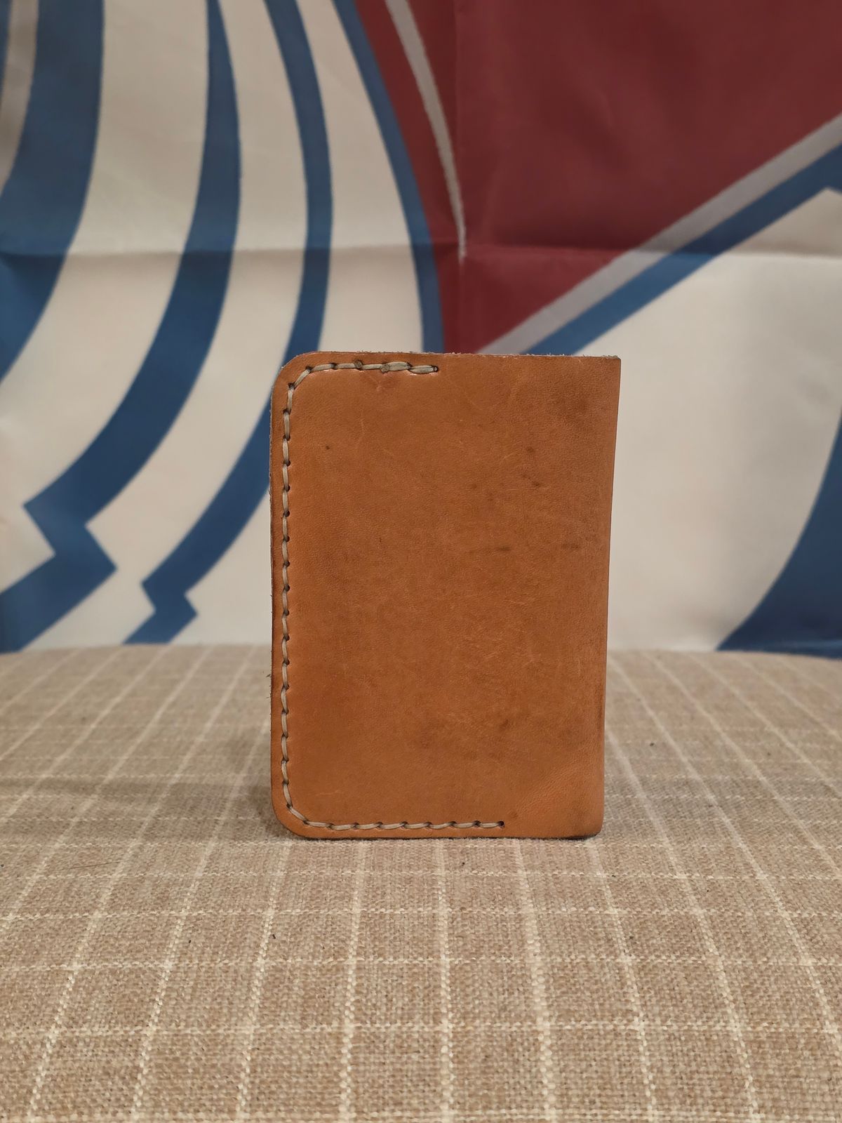 Photo by PodJr on November 6, 2025 of the Rose Anvil Togo Wallet in Wickett & Craig Tan.
